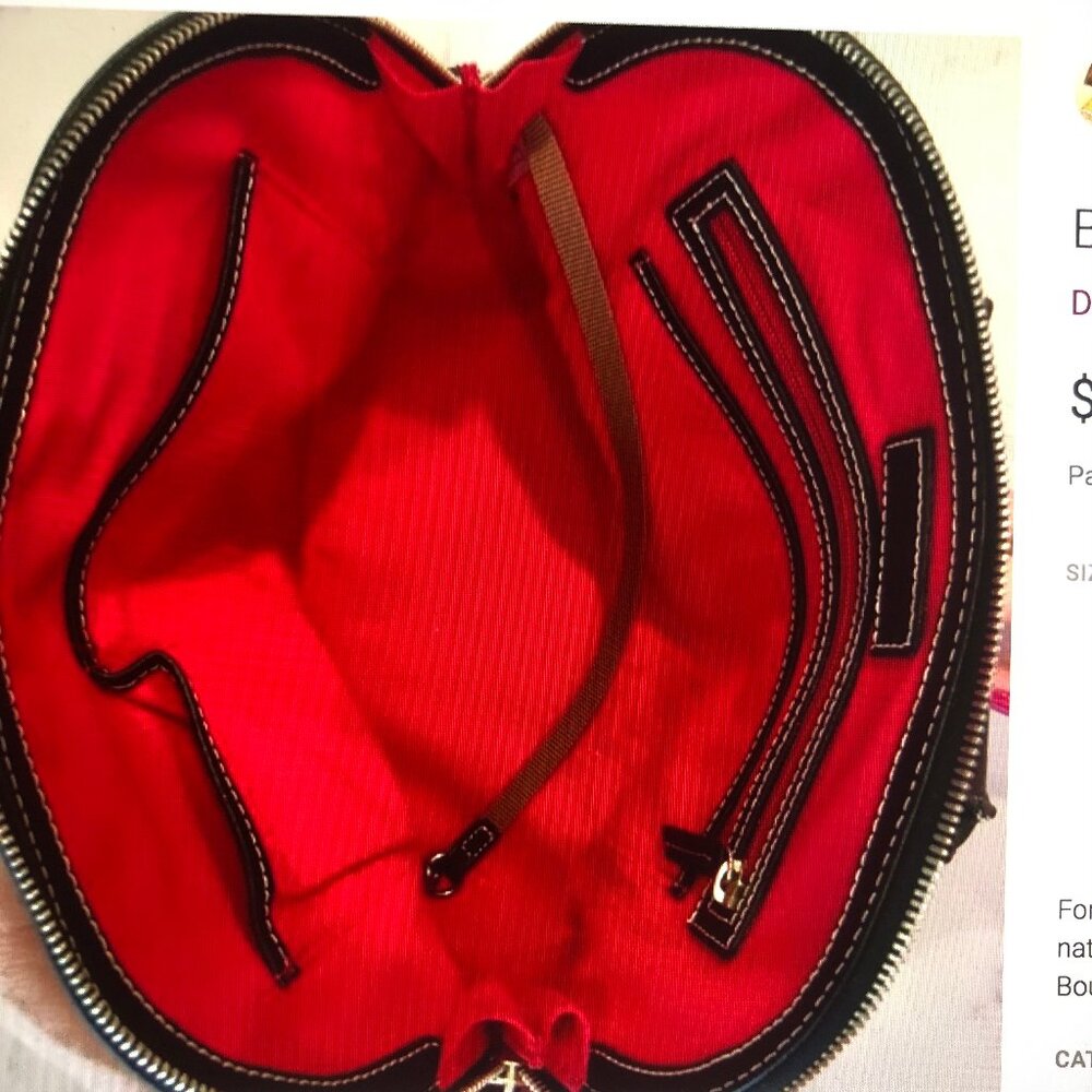 Dooney & Bourke Black Satchel - Picture 3 of 7